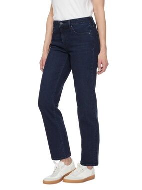 Hudson Jeans - Women's Straight Leg - Dark Blue Denim